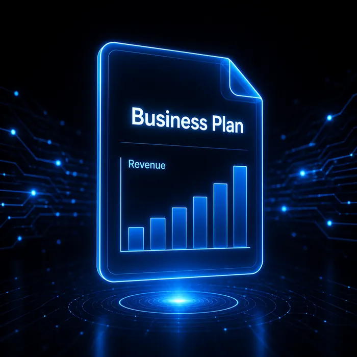 AI Business Plan Studio app preview
