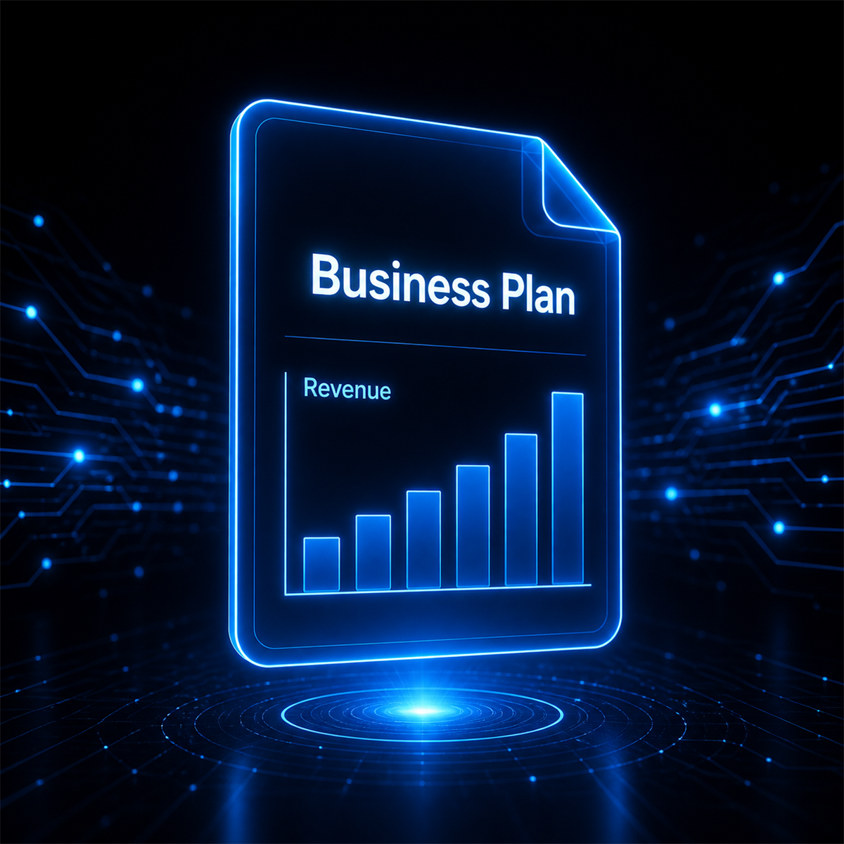 AI Business Plan Studio premium visual