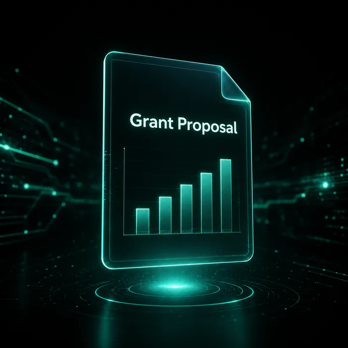 AI Grant Proposal Studio app preview