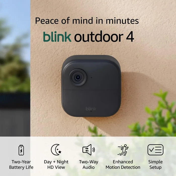 Blink Outdoor 4 wireless security camera 5-camera system