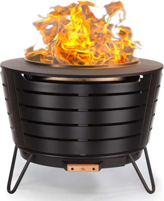TIKI Patio smokeless outdoor fire pit