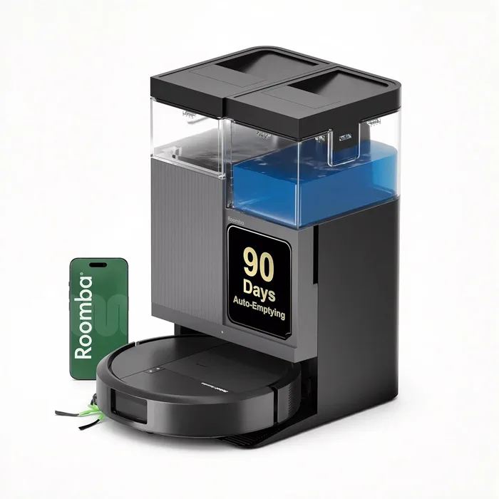 iRobot Roomba 415X robot vacuum and mop combo with self-emptying dock