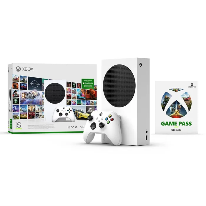 Xbox Series S Starter Bundle Console with Game Pass Ultimate